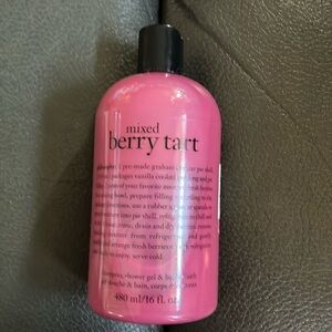 Philosophy Mixed Berry tart shampoo, shower gel and bubble bath
